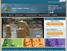 Tablet Screenshot of benbrooklibrary.org